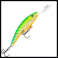 Воблеры для троллинга Rapala Deep Tail Dancer 09 цв. GTU, 13 гр 90 мм, на щуку, судака, минноу / всплывающий, до 6м