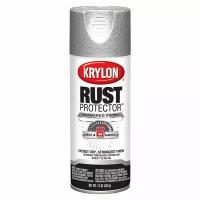 Антикоррозийная эмаль с молотковым эффектом Krylon Rust Protector Hammered Finish, Silver, 340гр