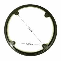 Защита звездочки шатуна велосипеда пластиковая 28/38/48 (4 отверстия)
