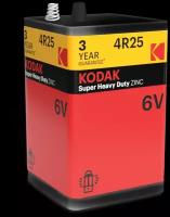 Батарейки Kodak 4R25-1S SUPER HEAVY DUTY Zinc [4R25-SP1G, 6.0V] арт. Б0047498 (1 шт.)