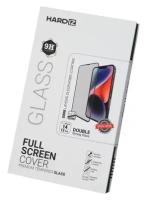 Стекло защитное Hardiz Full Screen Cover Premium Tempered Glass Black Frame для Apple iPhone 14/13 Pro