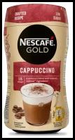 Растворимый Кофейный Напиток Nescafe Gold cappuccino с молочной пенкой, 225г