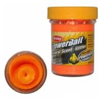 Паста форелевая Berkley PowerBait Natural Scent Trout Bait 50g Garlic Fluorescent Orange (Чеснок/Оранжевый)