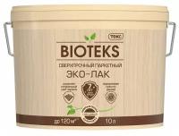 Текс BIOTEKS ЭКО-ЛАК сверхпрочный для паркета, камня, кирпича, обоев, полуматовый (2л)