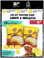 Fit Kit, Protein Cake, 12шт x 70г (Лимон-лайм)