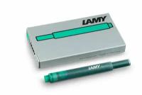 Картриджи для перьевой ручки Lamy T10, Зеленый, 5 шт