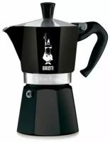 Гейзерная кофеварка Bialetti "Moka Express" 1163 Black