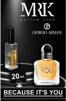 ARMANI Because it's you