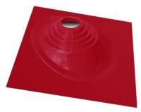 Кровельный уплотнитель дымохода угловой № 1 силикон 75-200 mm красный
