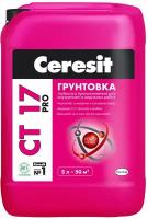 Грунтовка глубокого проникновения Ceresit CT17 Pro, 5л