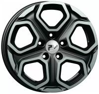 Rplc-Wheels RE241 BFP 6.5x16/5x114.3 D66.1 ET50