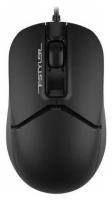 Мышь A4Tech Fstyler FM12 черный оптическая (1200dpi) USB (3but)