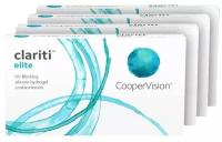 CooperVision clariti elite (4 упаковки по 6 линз) -3.50 R 8.6 D 14.2