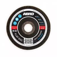 ABRO FD12522A120R Диск лепестковый торцевой P120, 125мм х22мм (ABRO)