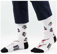 Носки unisex St. Friday Socks "ну, волк, погоди!", размер 38-41