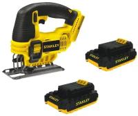 Лобзик аккумуляторный STANLEY STSC1860-RU + 2 аккумулятора в подарок!