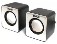 Колонки Dialog Colibri AC-02UP black-white питание от usb, 6 Вт - чёрно-белые