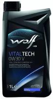 WOLF OIL 221051 VitalTech 0W-30 V 1 моторное масо  ACEA A5/B5-10 API SL/CF