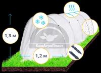 Парник «Подснежник Плюс» 6 м