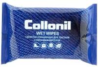 Collonil Салфетки влажные Wet Wipes для текстиля с пятновыводителем 15 шт