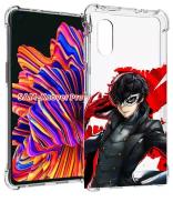 Чехол MyPads Persona 5 для Samsung Galaxy Xcover Pro 1 задняя-панель-накладка-бампер