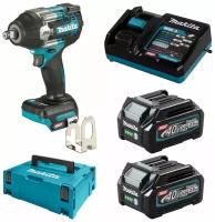 Гайковерт аккумуляторный 40В 750Нм - 1/2" Makita TW007G Li-Ion 2x2,5Ач, з/у TW007GD201