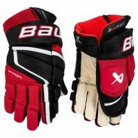 Перчатки BAUER VAPOR 3X INT (BLK/RED 12")