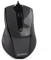 Мышь A4Tech N-500FS silent, черный (N-500FS)