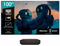 Лазерный телевизор HISENSE 100 100L5F Smart черный