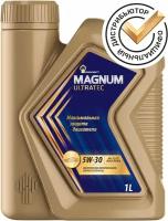 Синтетическое моторное масло Роснефть Magnum Ultratec 5W-30, 1 л