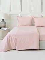 Комплект постельного белья La Prima постельное белье сатин жемчужно-розовый, размер 2 спальный (175x215см)