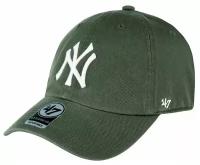 Бейсболка 47 BRAND арт. B-RGW17GWS New York Yankees MLB (оливковый), размер ONE