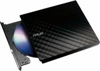 Привод оптический внешний DVD-RW ASUS External Slim SDRW-08D2S-U LITE, USB, Черный 90-DQ0435-UA221KZ