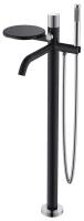 Boheme Смеситель STICK напольный BLACK TOUCH CHROME 129-BCR.2