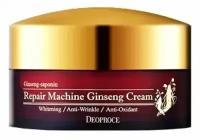 DEOPROCE Антивозраcтной крем с экстрактом корня женьшеня Repair Machine Ginseng Cream 100 мл