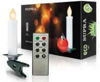 Светодиодные свечи на прищепке Supra LC-10NY