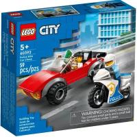 Конструктор LEGO City 60392 Police Bike Car Chase, 59 дет