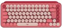 Клавиатура Logitech Wireless Keyboard POP Keys Heartbreaker Rose (розовый)