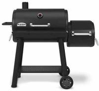 Угольный гриль коптильня Broil King Regal Offset 400 Черный