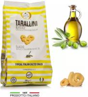 Тараллини Terra di Puglia Классические с оливковым маслом экстра верджине, Италия 230г