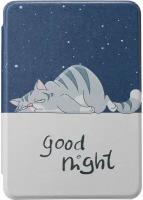 Чехол-книжка для Amazon Kindle 10 2020 Good Night Cat