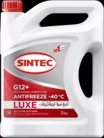 Антифриз Готовый G12+ 5Кг Sintec Antifreeze Lux G12+ Антифриз Готовый Красный (5Кг / 4,42Л) SINTEC арт. 614503