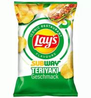 Чипсы лэйс Lay's Subway Teriyaki терияки, 150 гр., Германия