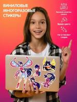 Стикеры - наклейки для ноутбука для "Клуб Винкс Winx Club Муза"