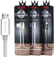 Кабель microUSB Remax RC-054m Emperor (silver)