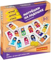 Настольная игра BONDIBON Матрёшки на ладошке