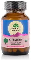 Шатавари марки Органик Индия (Shatavari Organic India), 60 капсул