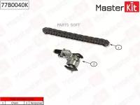 MASTERKIT 77B0040K 77B0040K Комплект цепи привода распредвала (4-6) Audi A4/A6/A8/VW PASSAT 2.4-2.8L AGA.ALF.AML