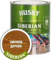 Антисептик HUSKY Siberian дерево тик 0,9 л полуглянцевый