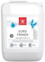 TIKKURILA EURO PRIMER Концентрат 1:3 грунтовка акрилатная, укрепляющая (10л)